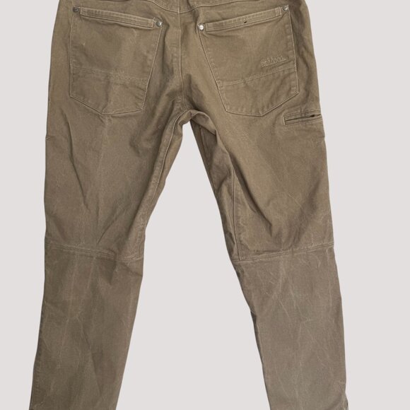 Kuhl Free Rydr Pants Men’s 34X30 Khaki Vintage Patina Dye Cotton - Picture 7 of 11